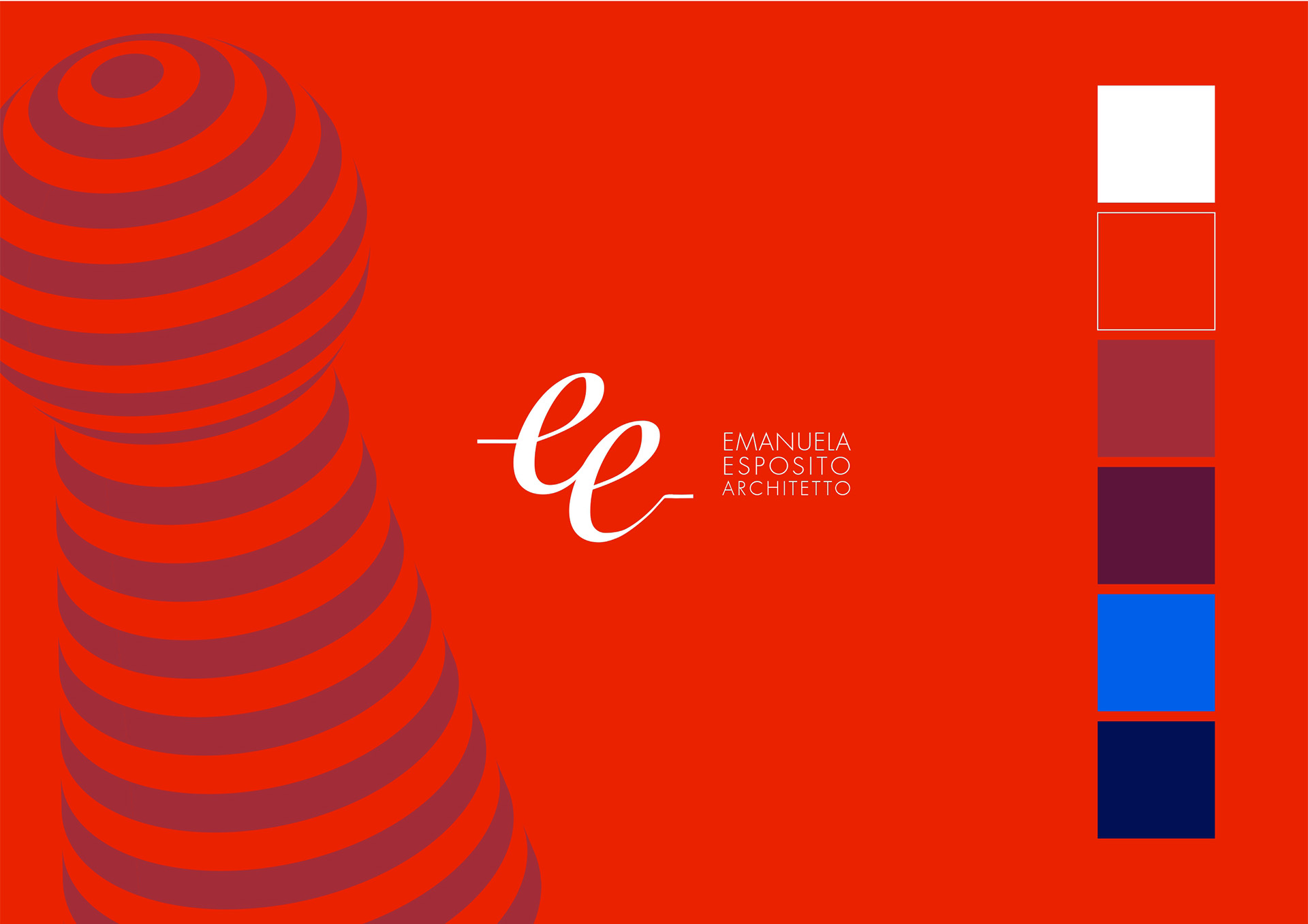 emanuela esposito architetto milano roma logo design graphic brand identity stio web